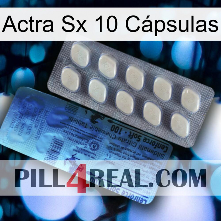 Actra Sx 10 Cápsulas 34